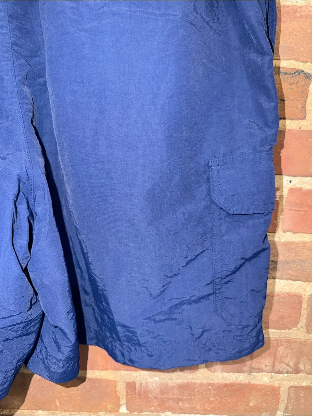 Champion Men's Dark Blue Swim Trunks with Drawstring Summer Swim